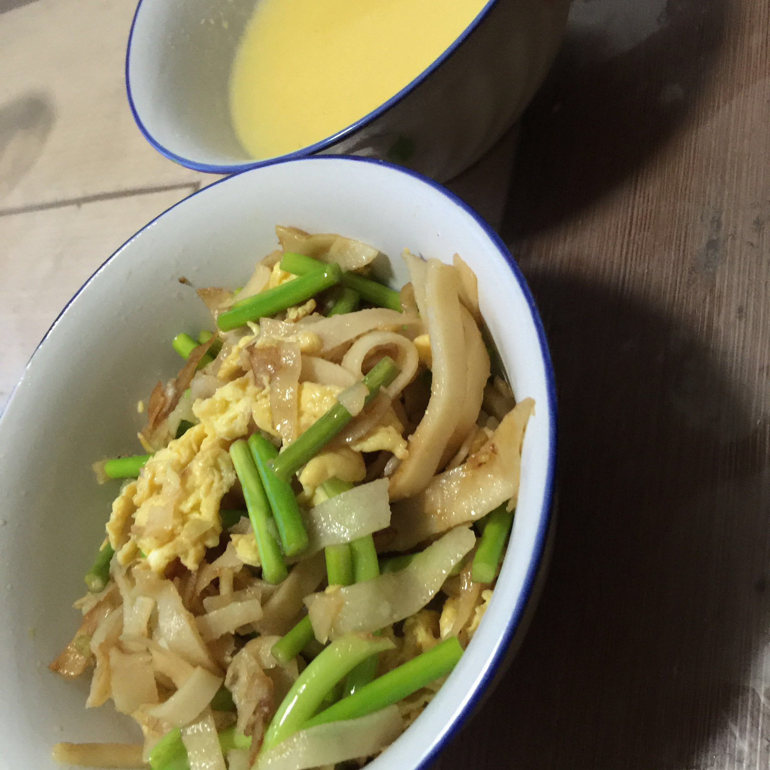 鸡蛋炒饼