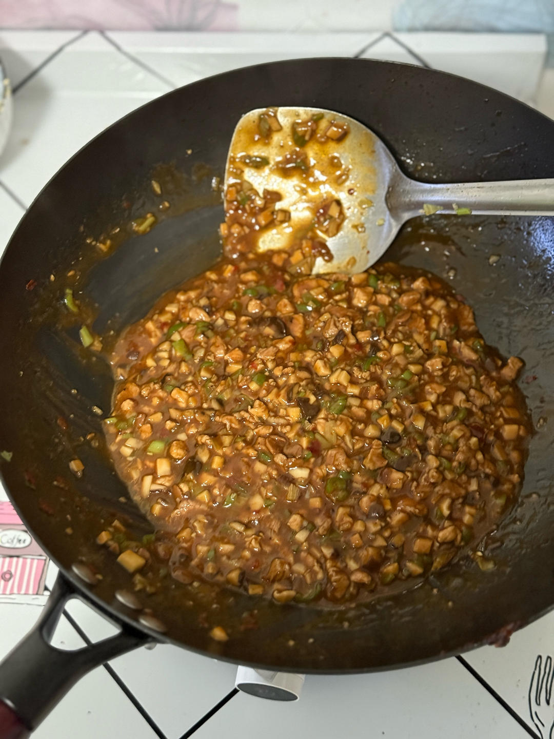 吃面条必备的香菇猪肉卤