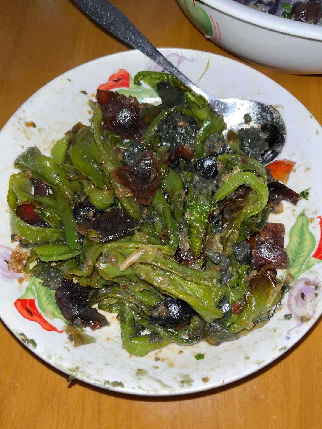 最简单下饭神器🫑擂椒皮蛋