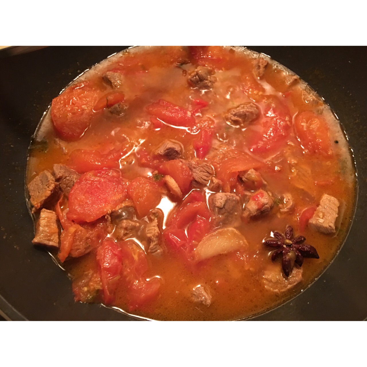 番茄牛腩(这样做牛肉不会老哦）
