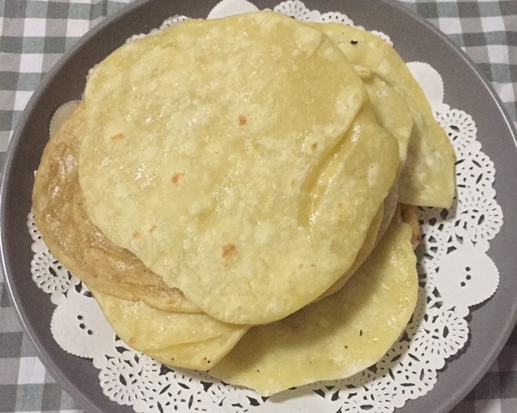 玉米面卷饼