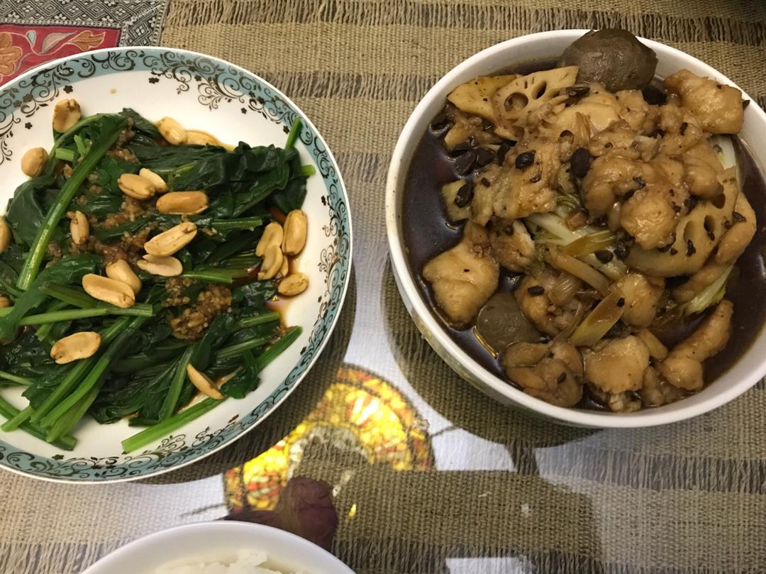 果仁菠菜