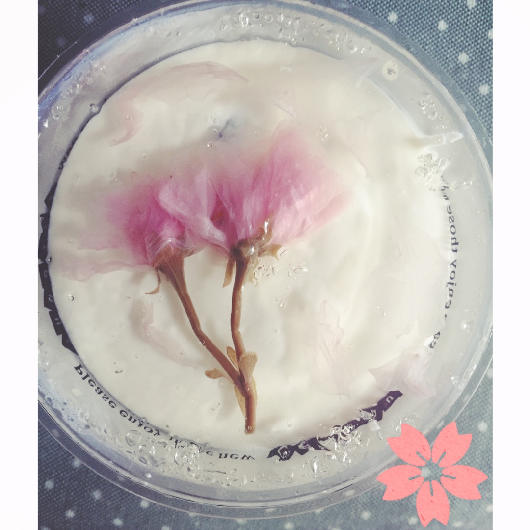 樱花酸奶慕斯杯