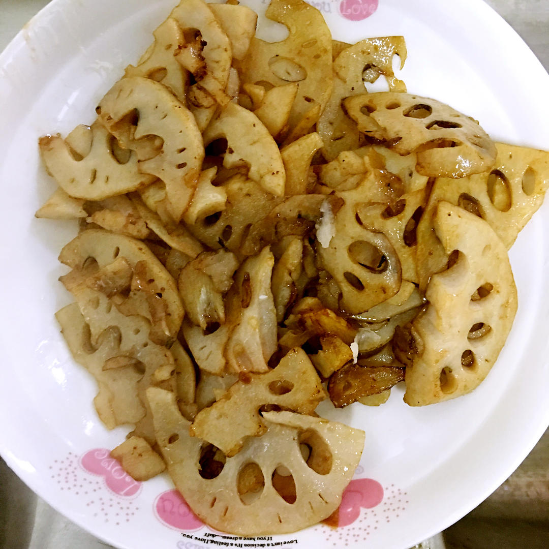 炒莲藕