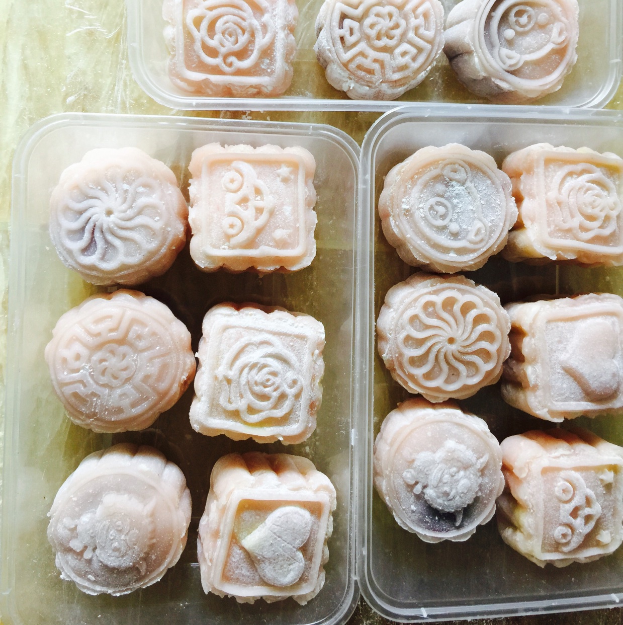 《Tinrry下午茶》冰皮月饼（奶黄馅）