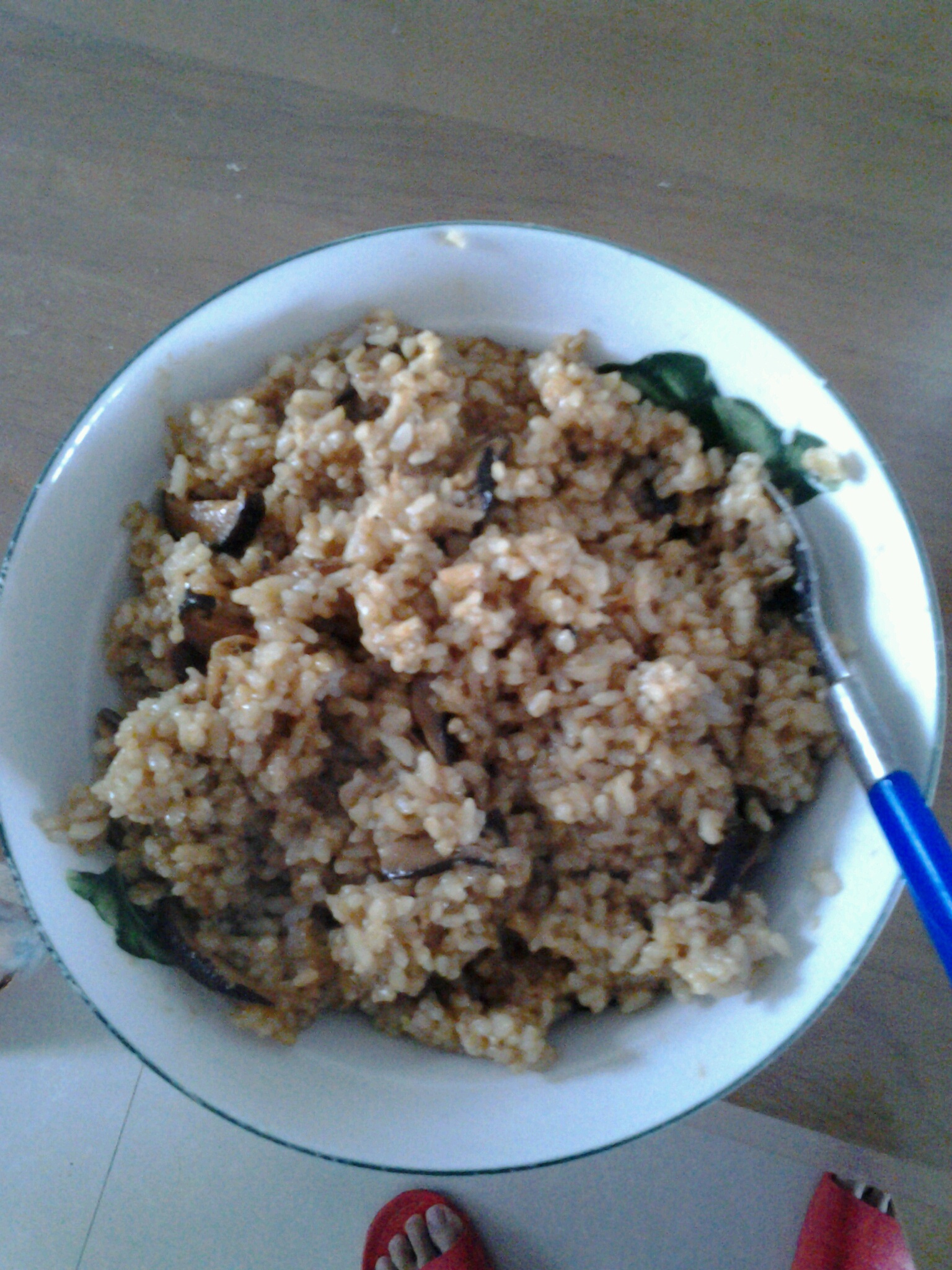 香菇油饭