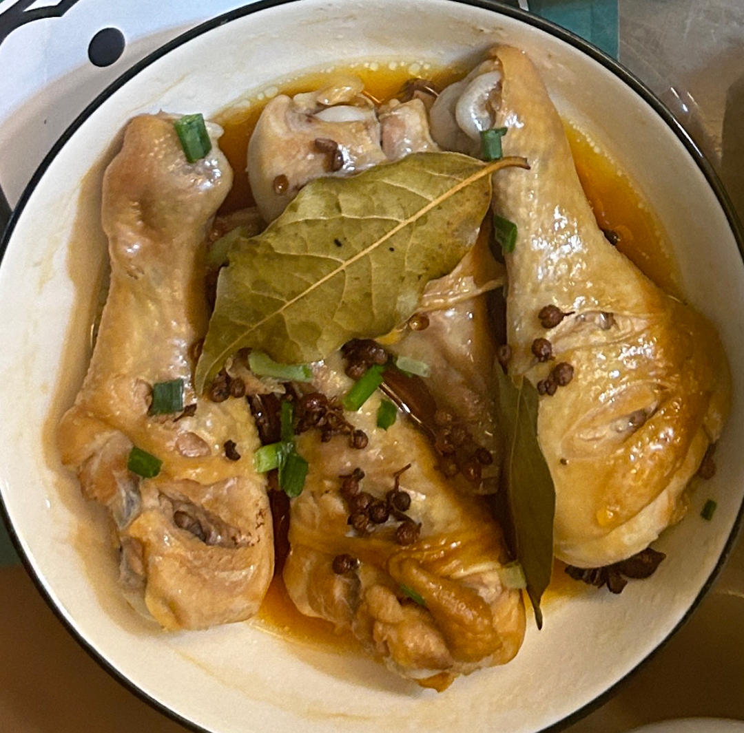 无油版巨嫩无比的椒盐蒸鸡腿🍗