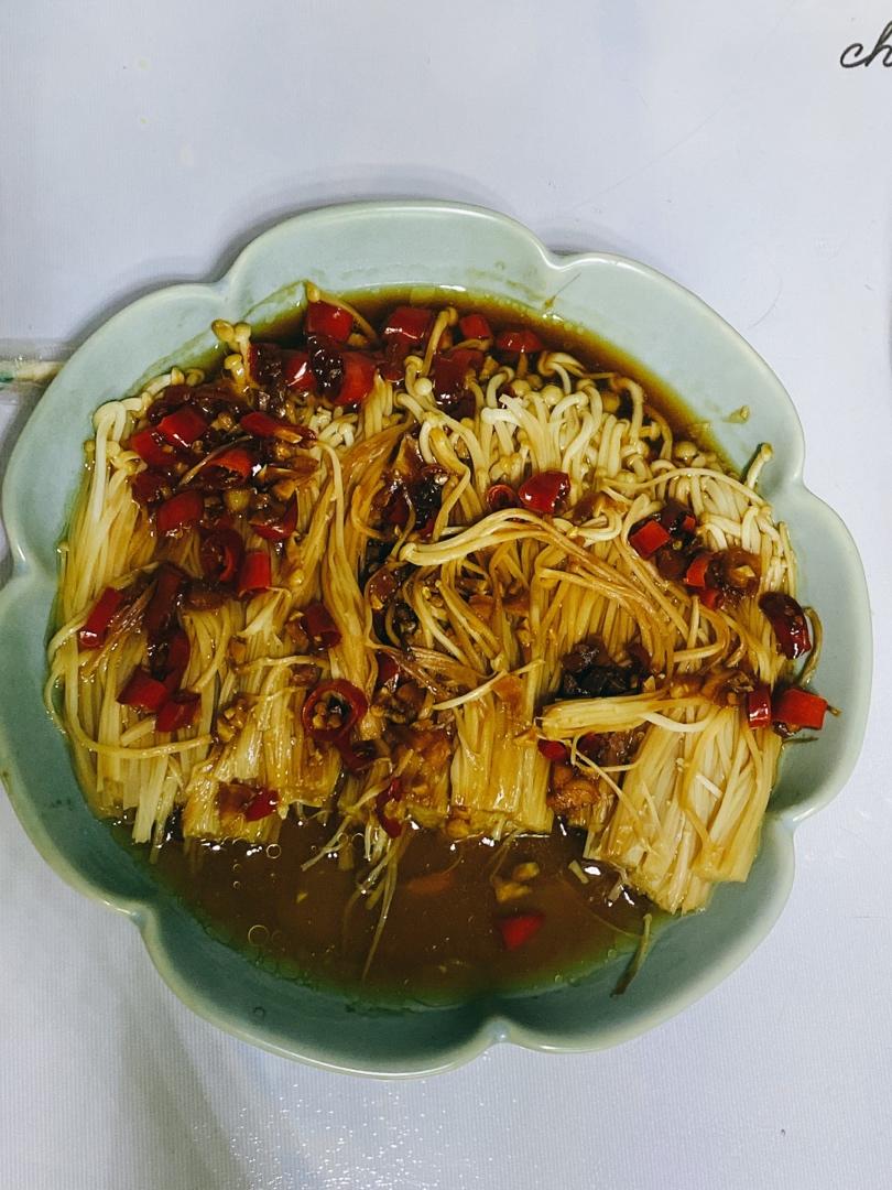 蒜蓉粉丝金针菇