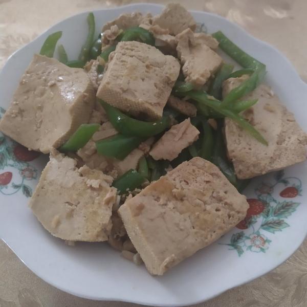 青椒豆腐