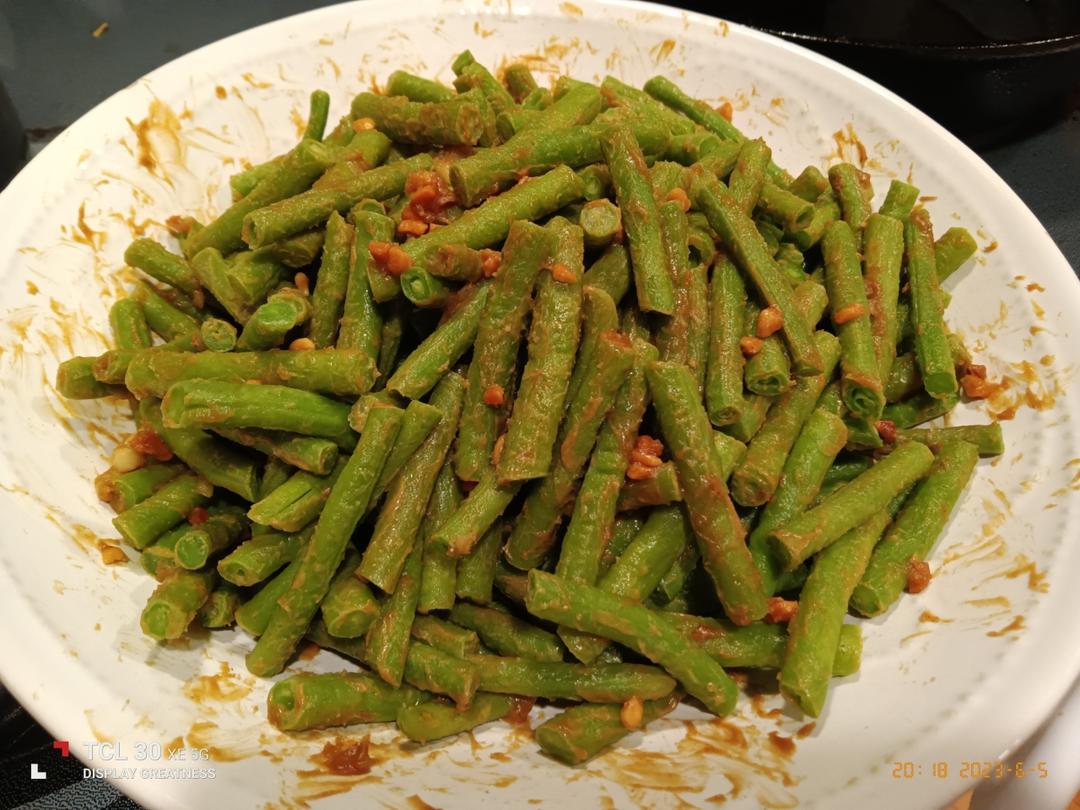 夏日素食凉拌豇豆（豆角）