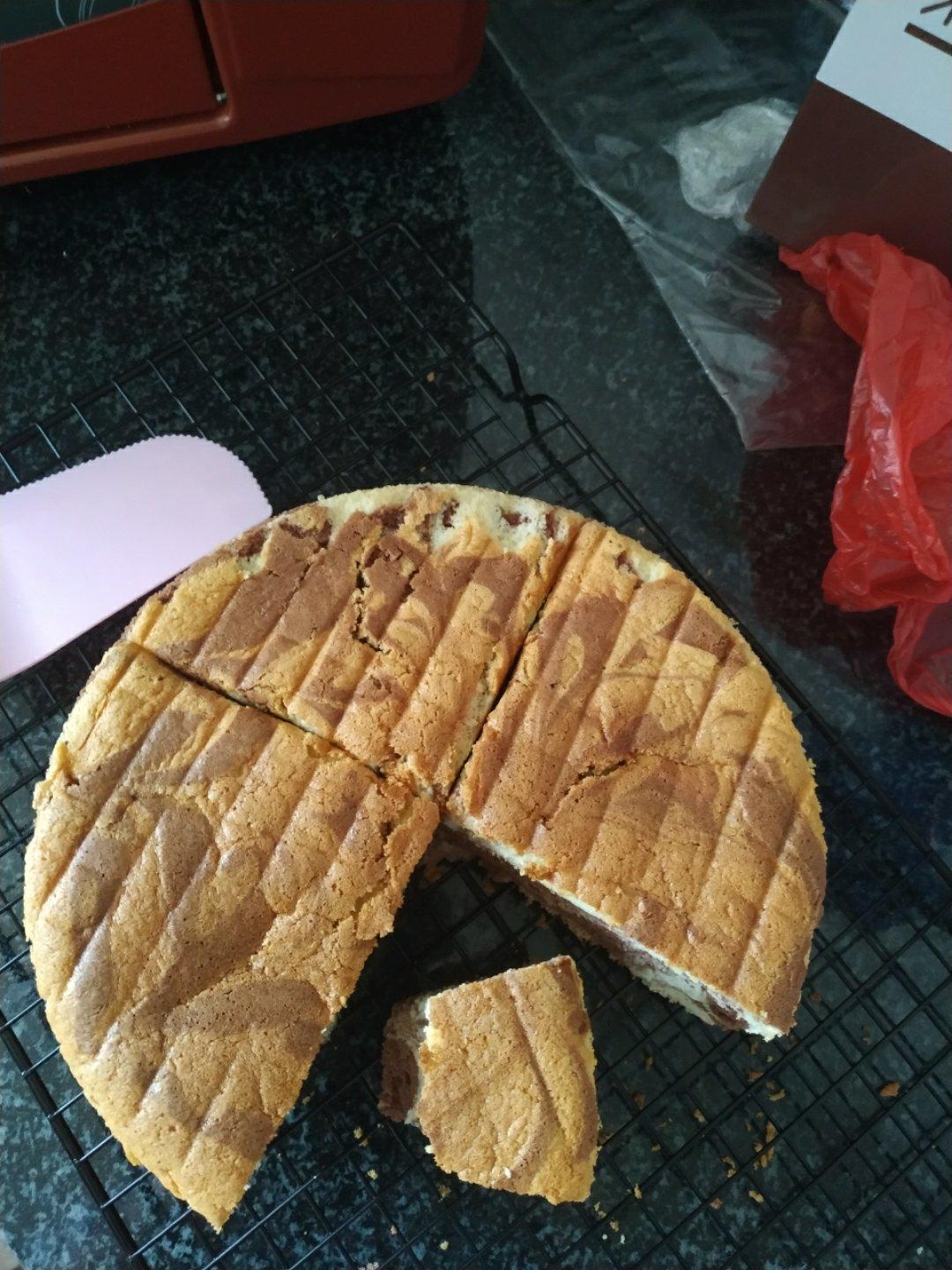 斑马纹戚风蛋糕
