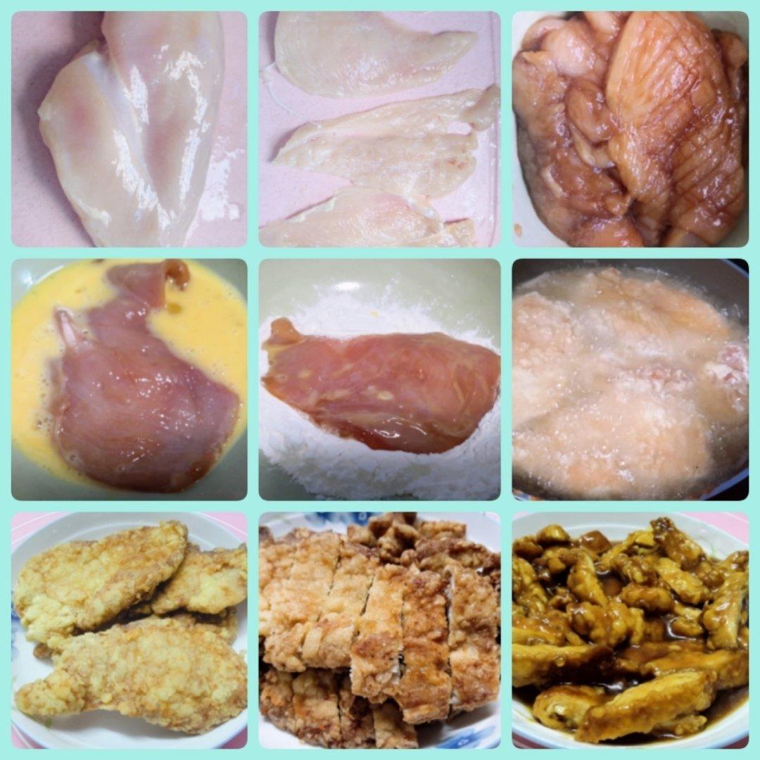 糖醋里脊（鸡肉版）