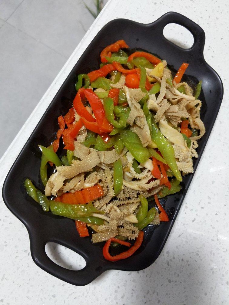 我就是珺做的青椒牛百叶