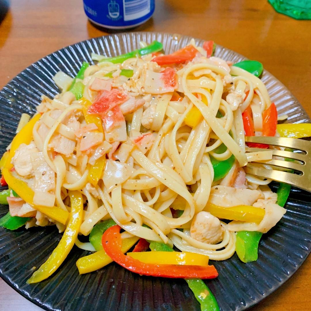 比餐厅好吃的黑椒牛柳意面🍝零失败简单教程
