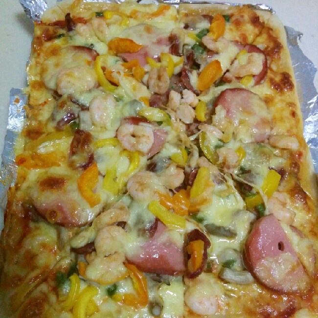 夏威夷pizza（附饼底冷冻法）