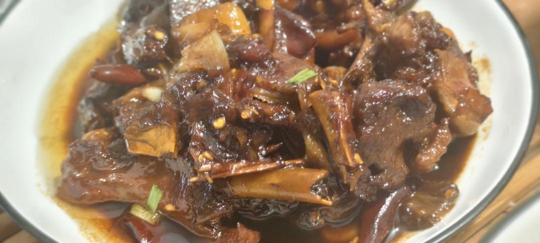 红烧鹅肉