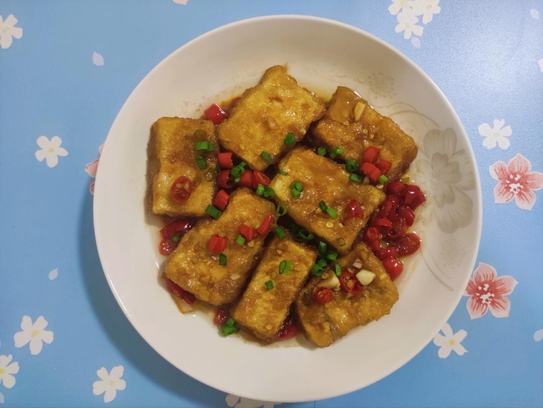 爆汁香煎豆腐