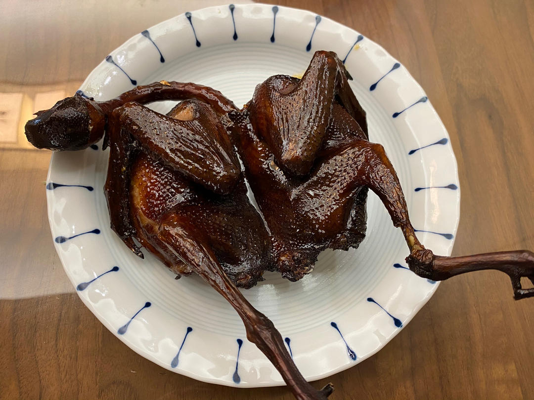 烤箱版脆皮烤乳鸽（内含脆皮的秘决）