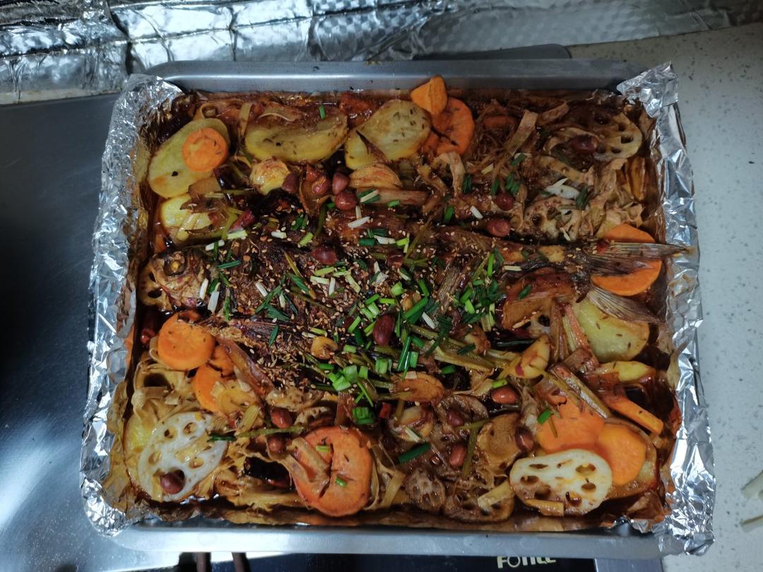 家庭烤箱版烤鱼