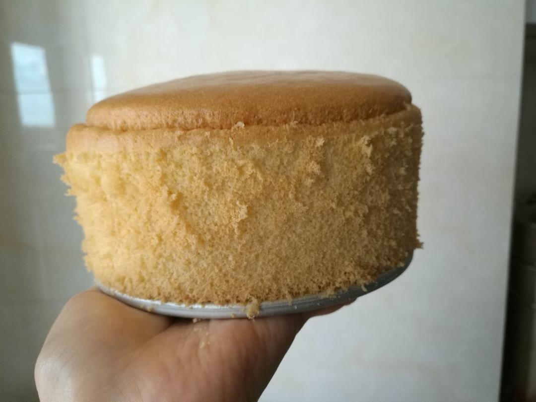6寸原味戚风（附8寸配方）