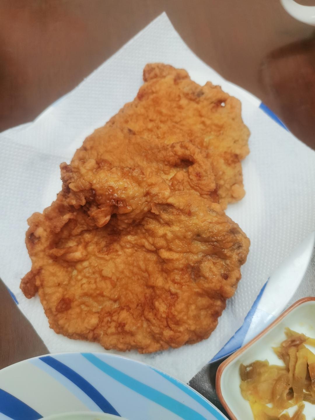 蛋汁椒盐大排