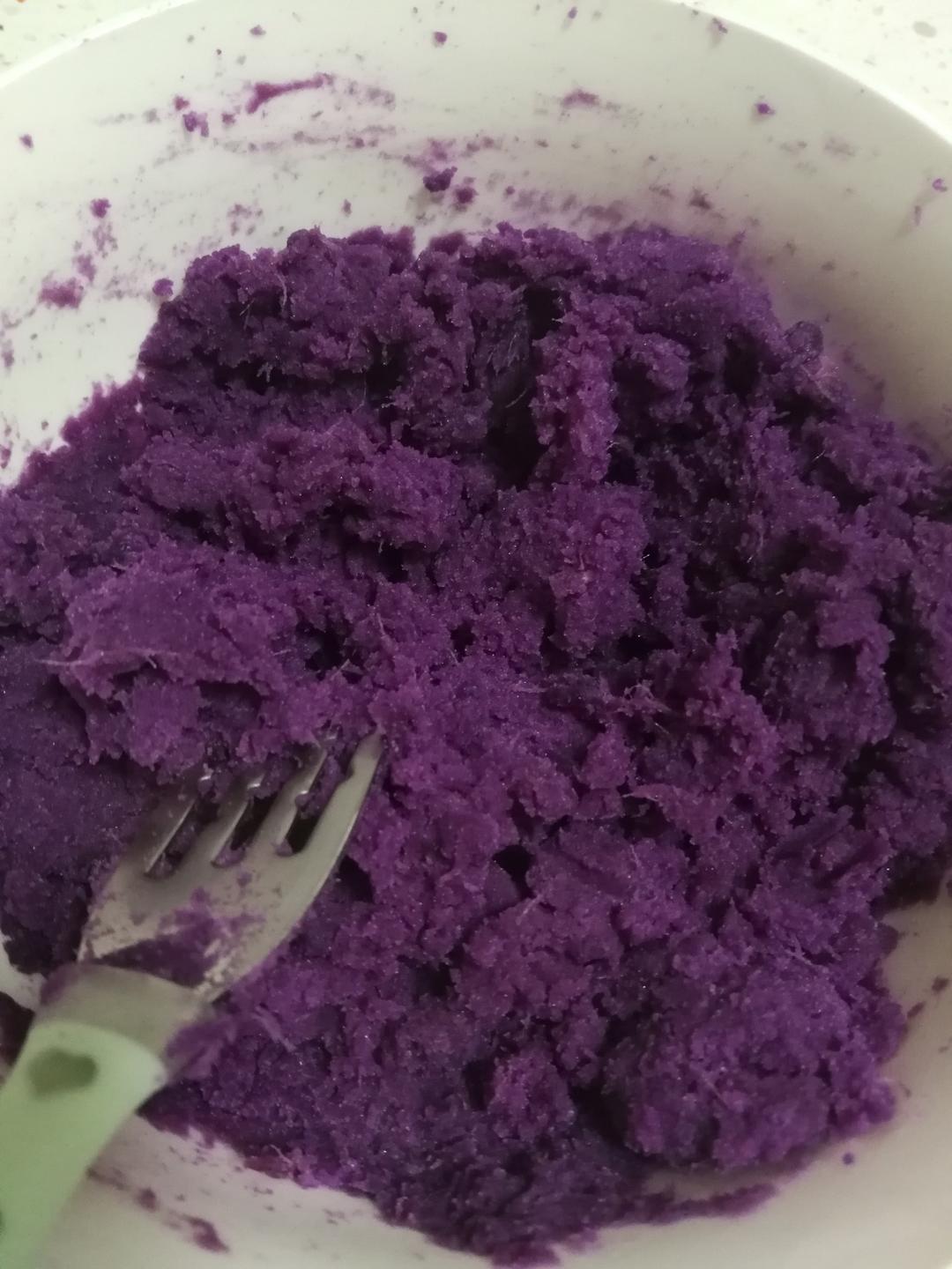 有手就会做&可以当零食吃的多用紫薯馅的做法