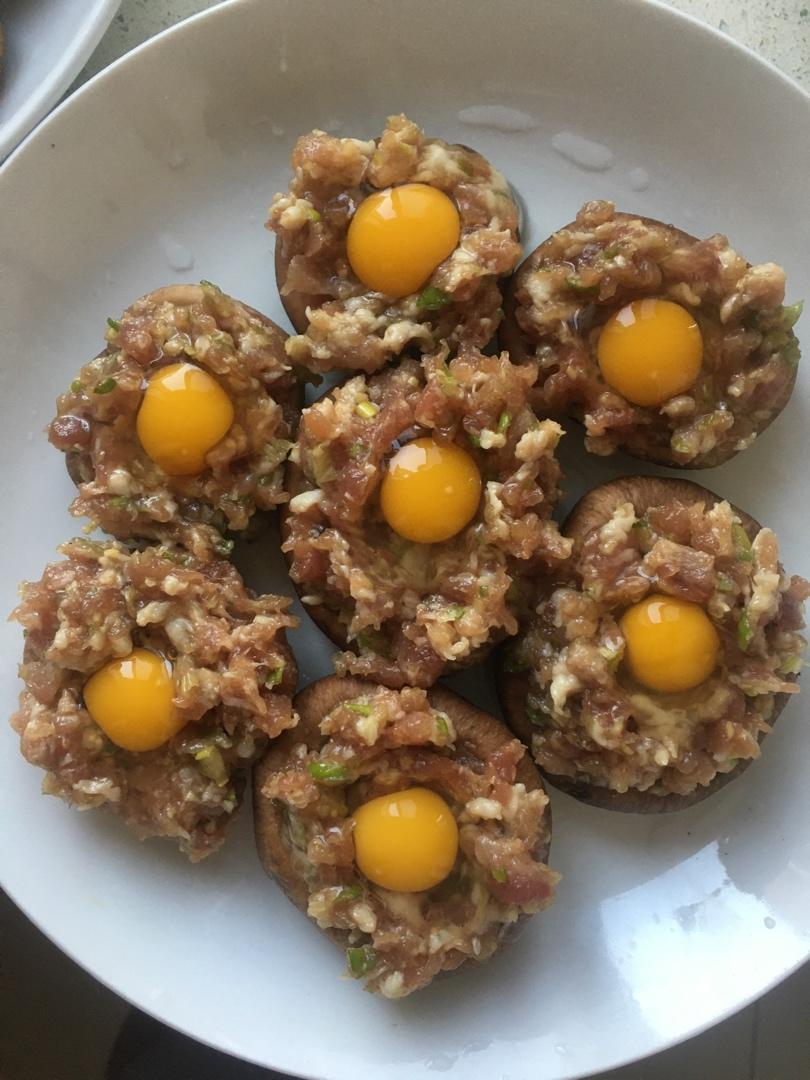 香菇肉末蒸鹌鹑蛋