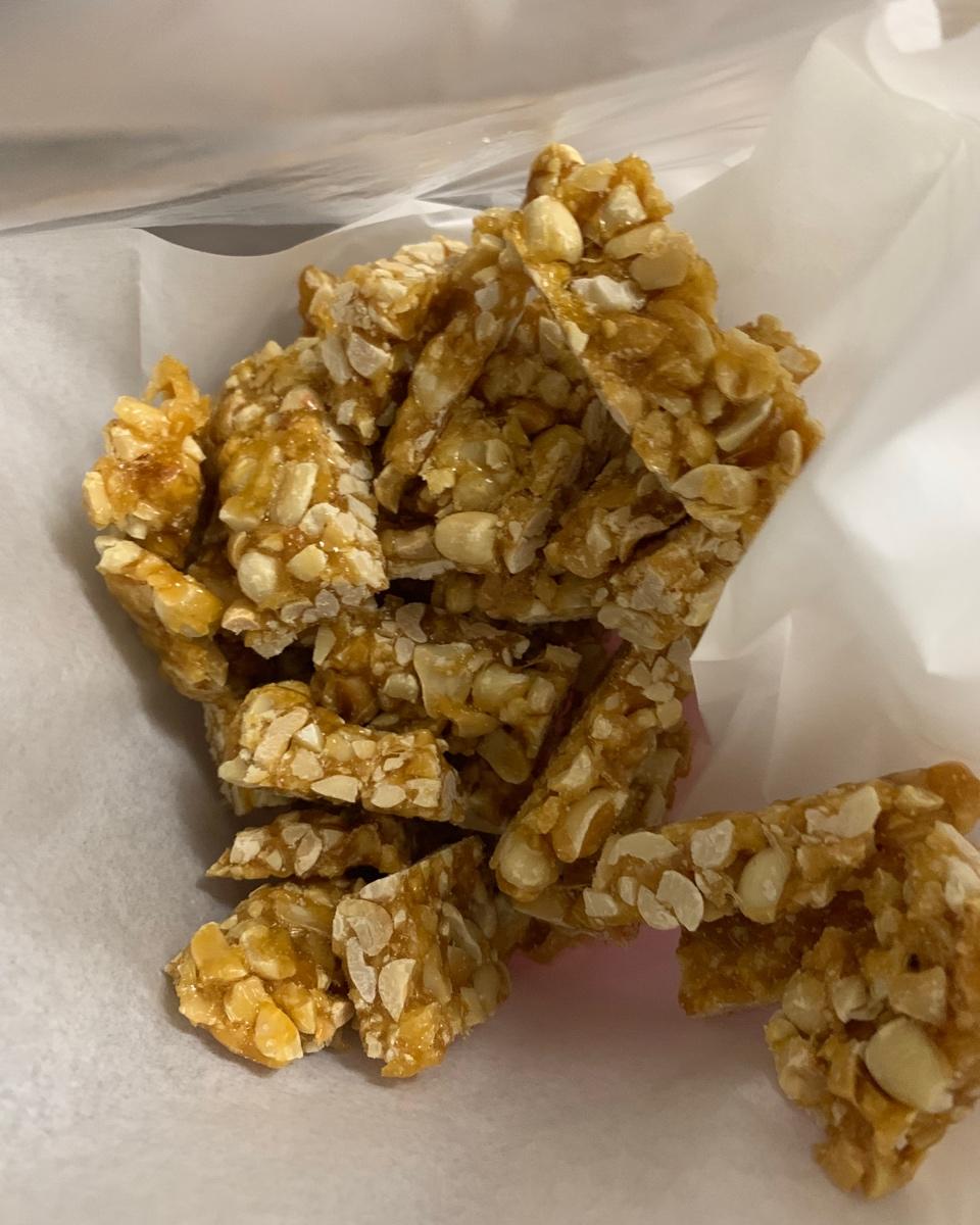 无水无油香脆花生糖