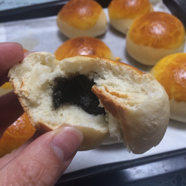 软绵绵夹馅酸奶小面包（松下面包机版）