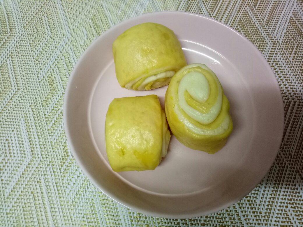 紫薯开花馒头