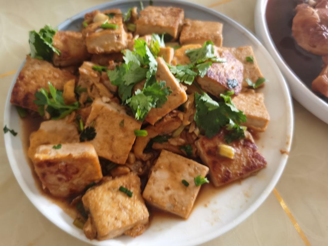 无敌好吃的香煎豆腐