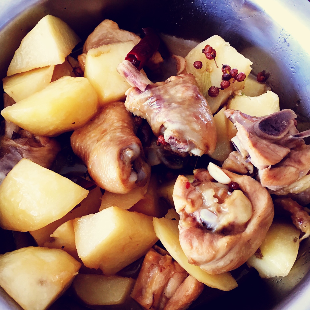 冬季进补好美食——土豆烧鸡块