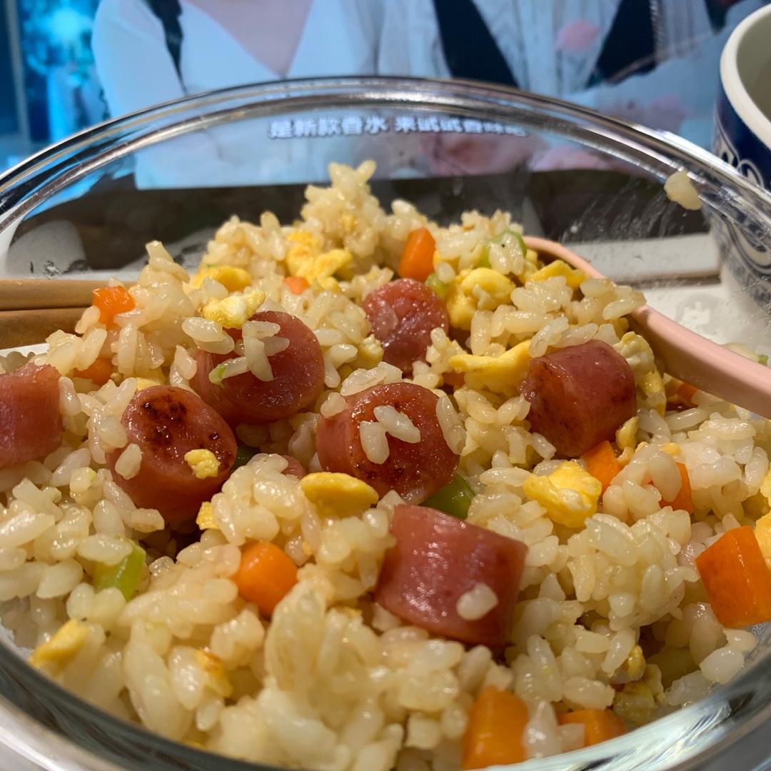 电饭锅版香菇腊肠饭