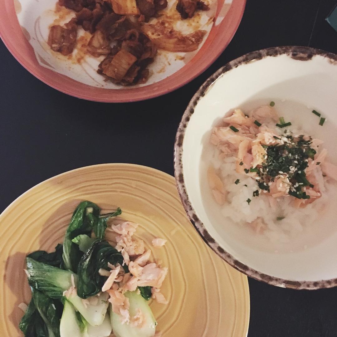 日式鲑鱼茶泡饭