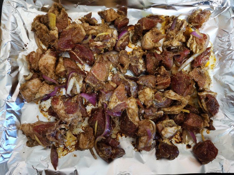 正宗烤羊肉、烧烤美食（烤箱版）