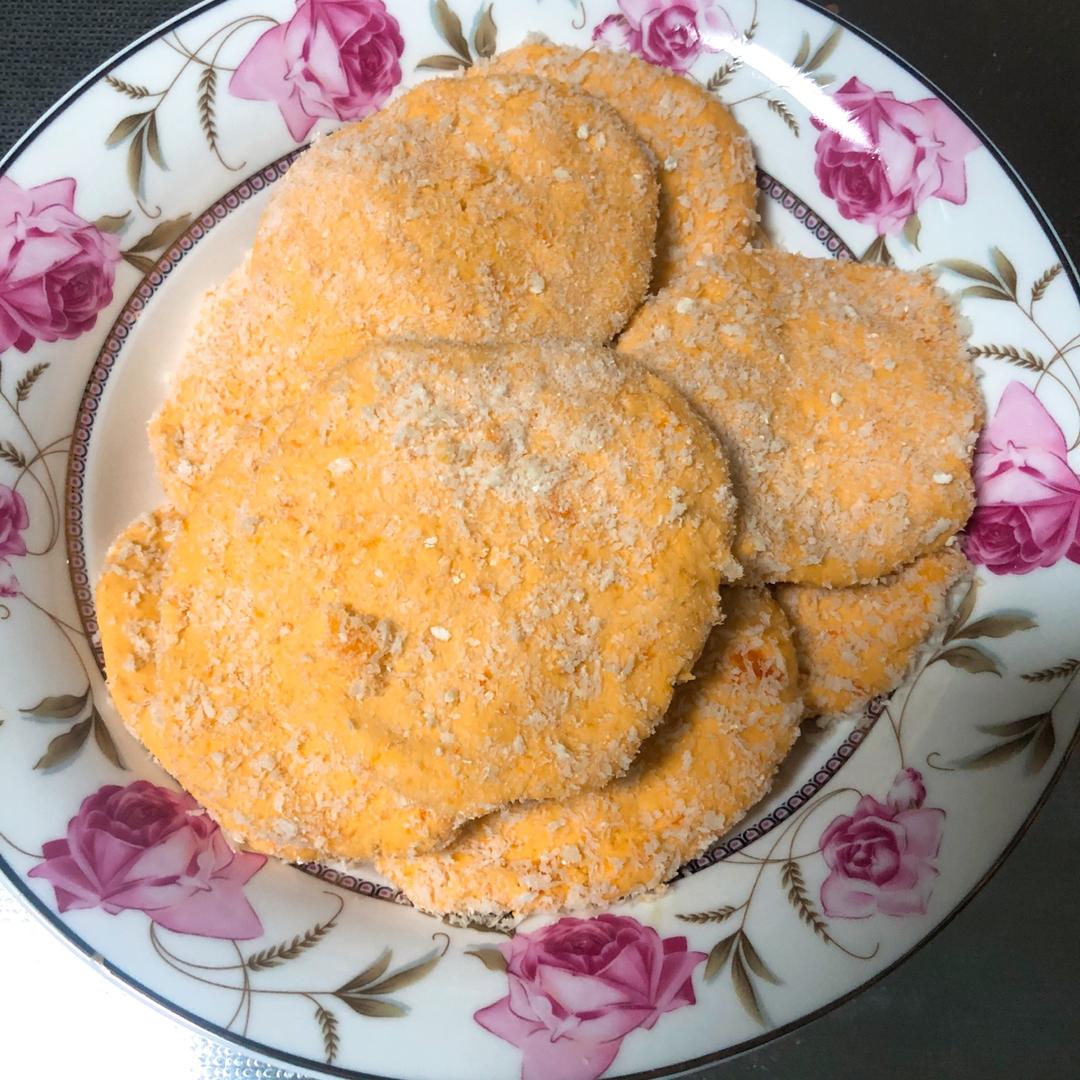 裹了面包糠的南瓜饼·速成