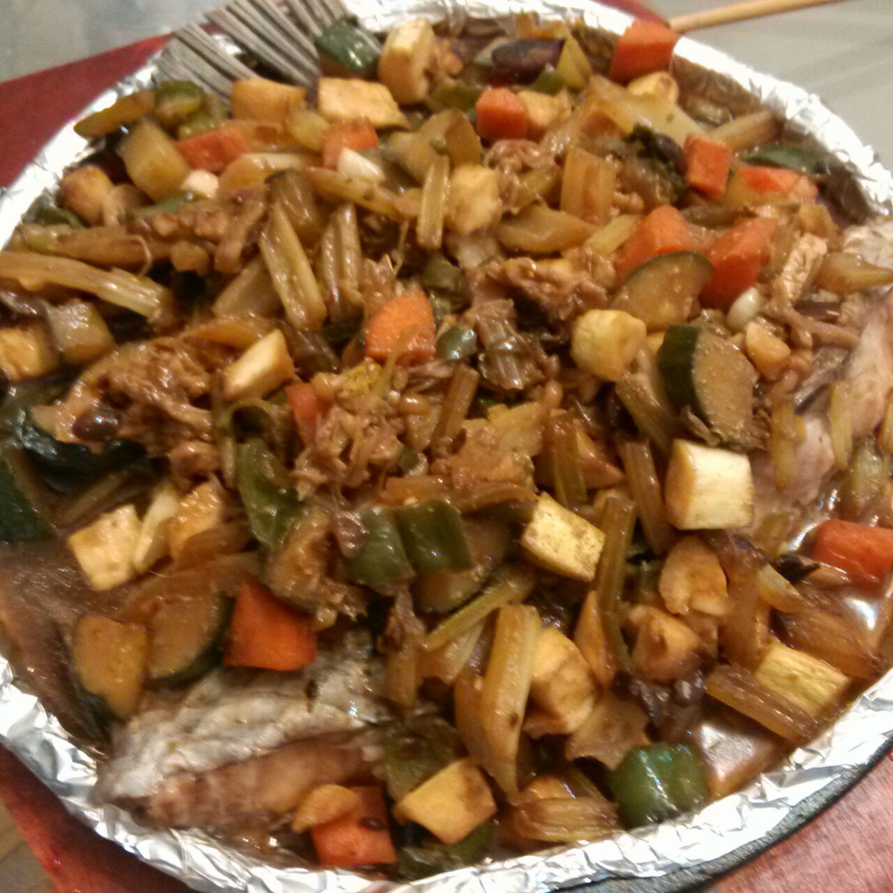 香辣烤鱼-烤箱版