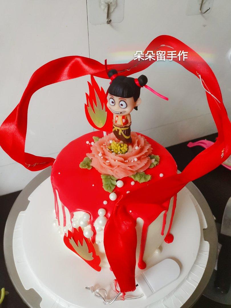 超快手淡奶油淋面蛋糕