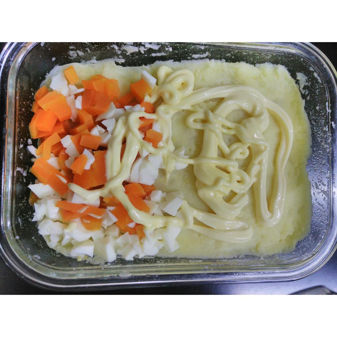 简单的土豆泥沙拉～
