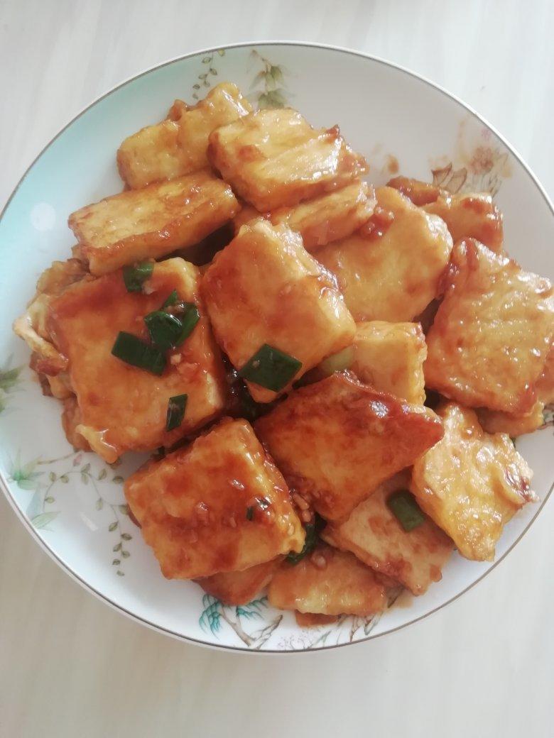 无敌好吃的香煎豆腐