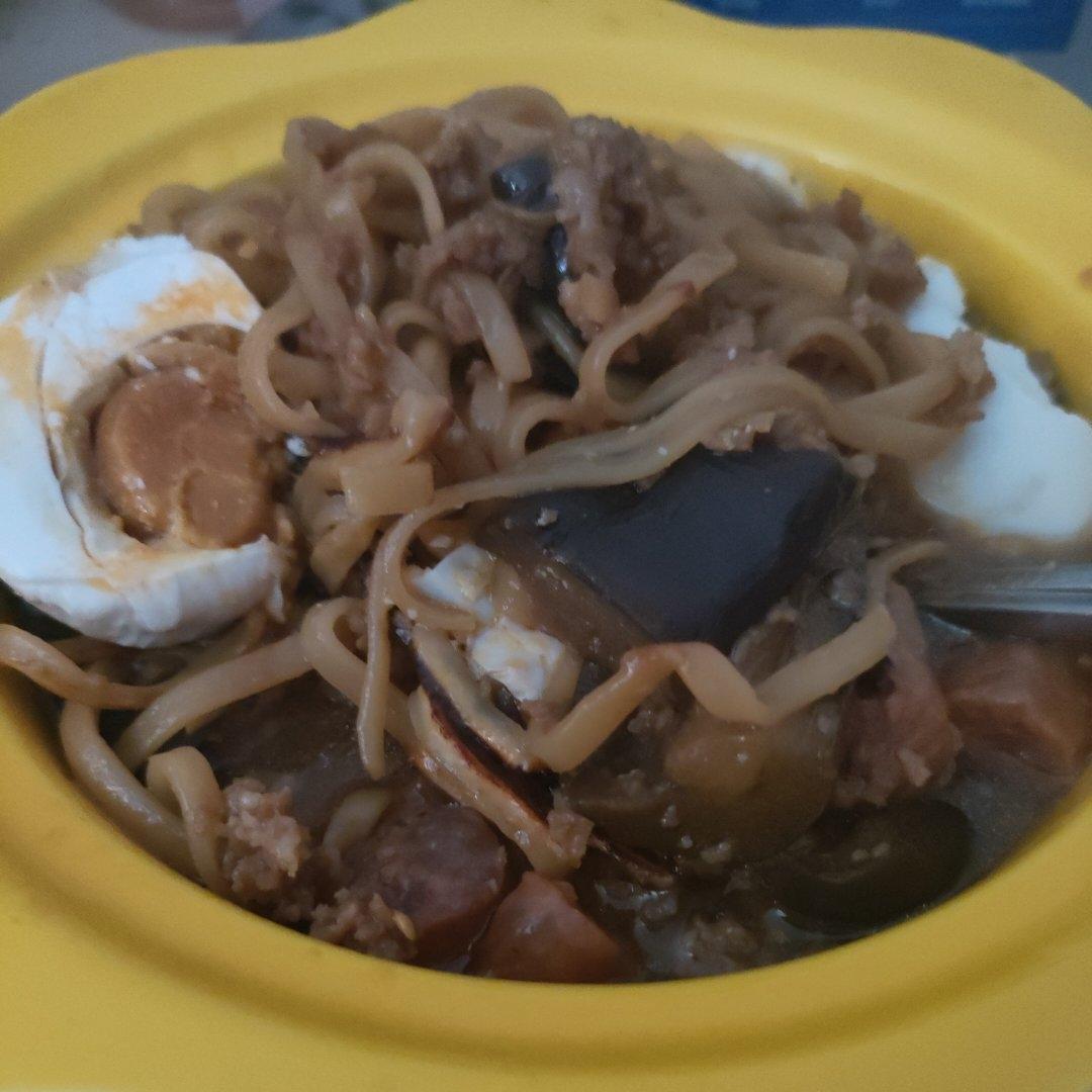 无敌好吃的【鱼香肉沫茄子焖面】，吃完舔盘🍜