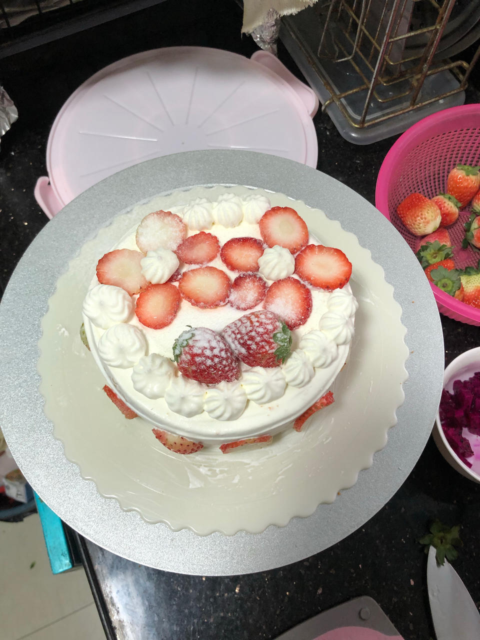 草莓蛋糕🍓 超火的‼️草莓炸弹
