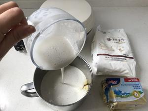 超好吃的香蕉牛奶蔓越莓华夫饼的做法 步骤4