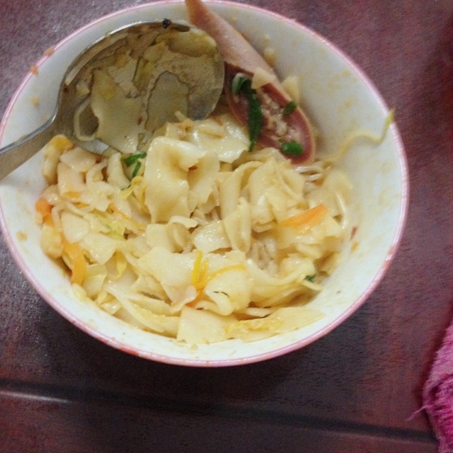 炒刀削面