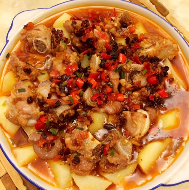 豉椒蒸土豆排骨