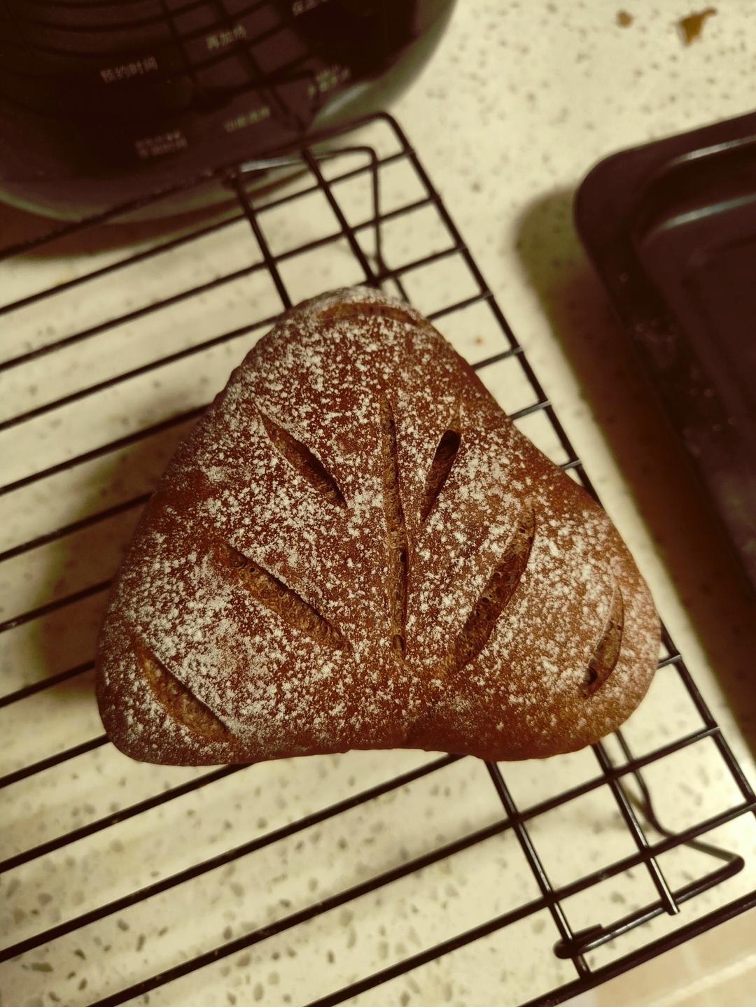 可可芋泥麻薯软欧