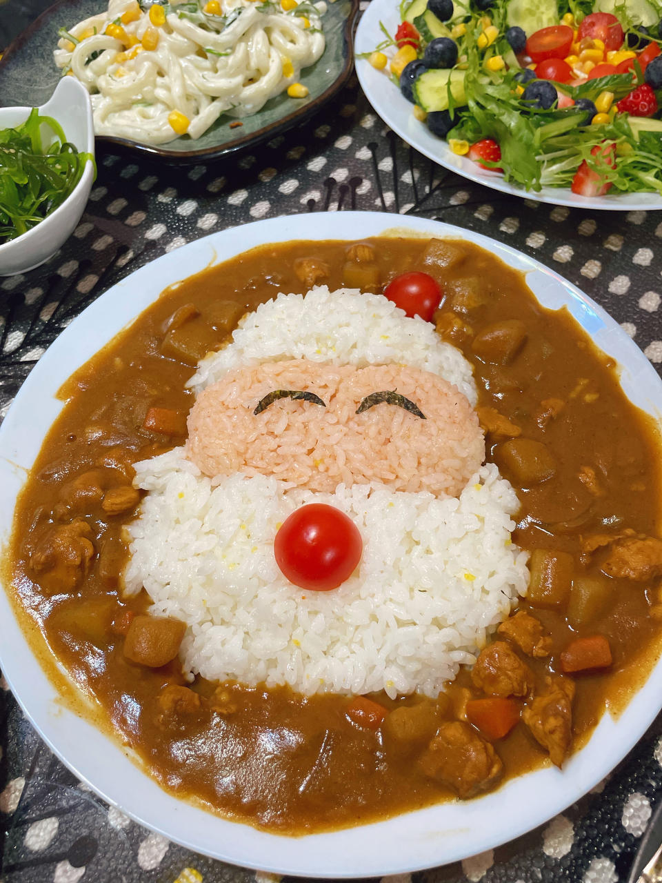 自制超可爱的圣诞大餐