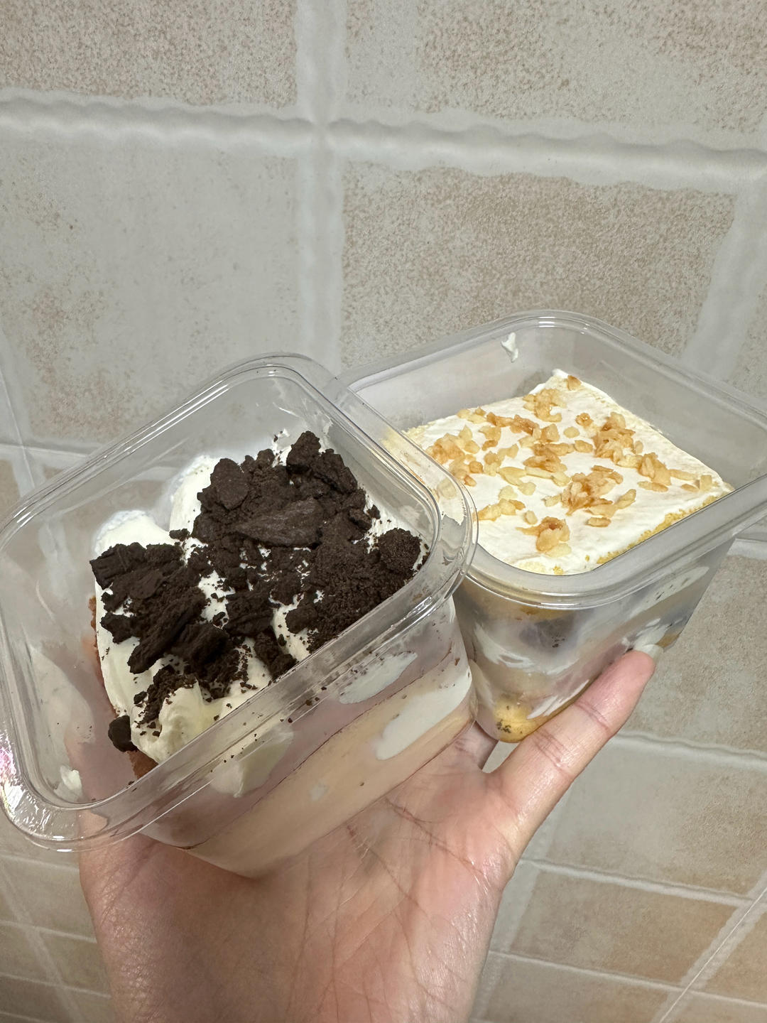 一次搞定4款盒子蛋糕｜草莓｜芒果｜肉松｜奥利奥｜超高颜值｜野餐必备