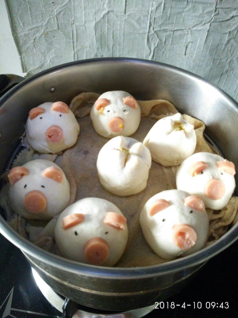 奶黄馅儿和奶黄包