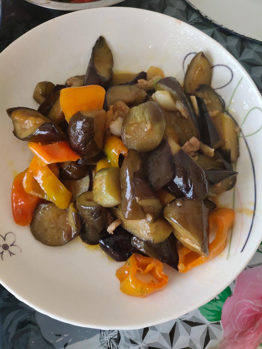 超级下饭酱香味肉末茄子
